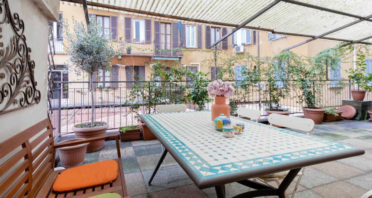 Joivy Apt For 6 With Big Terrace In Milan Centro Storico Extérieur photo